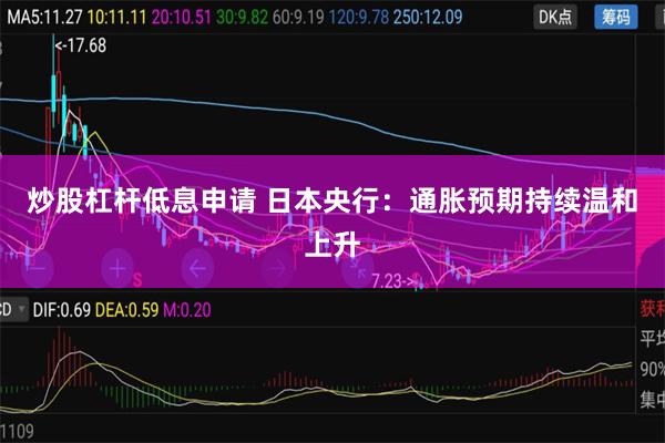 炒股杠杆低息申请 日本央行：通胀预期持续温和上升