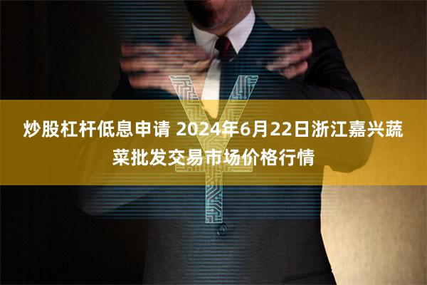 炒股杠杆低息申请 2024年6月22日浙江嘉兴蔬菜批发交易市场价格行情