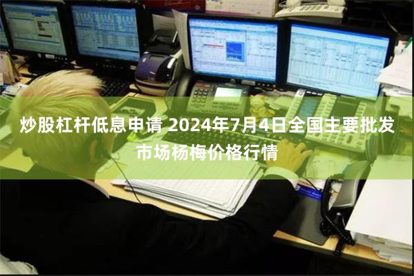 炒股杠杆低息申请 2024年7月4日全国主要批发市场杨梅价格行情