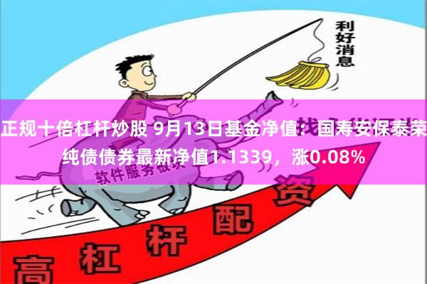 正规十倍杠杆炒股 9月13日基金净值：国寿安保泰荣纯债债券最新净值1.1339，涨0.08%